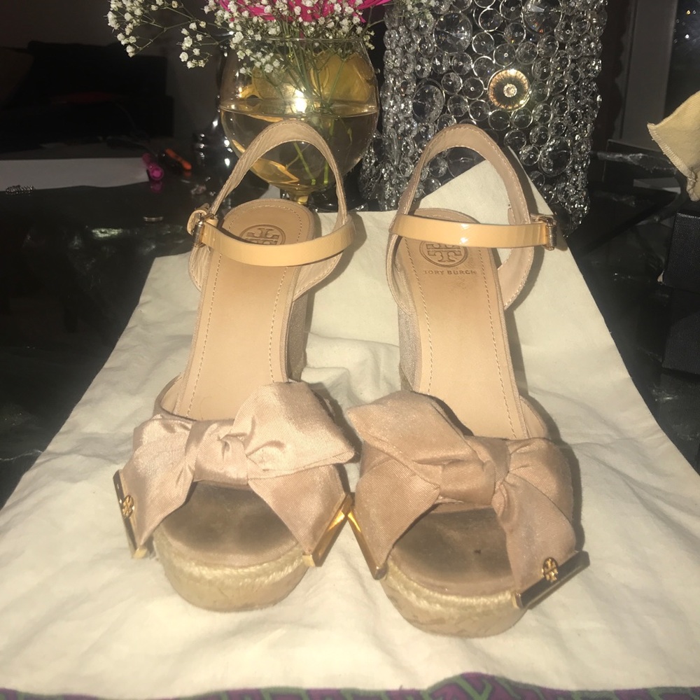 Authentic Tory burch wedges